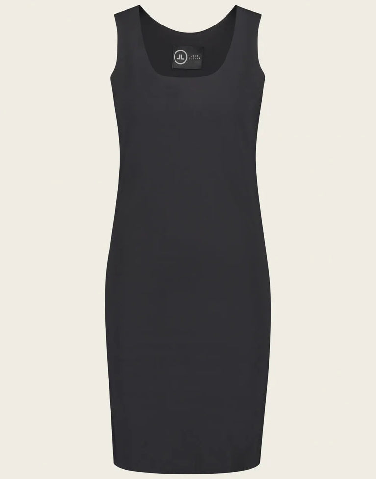 Jane Lushka Top Chris Easy Wear Technical Jersey Black