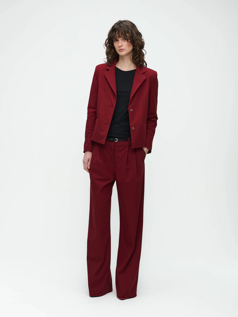 jane lushka Venecia Blazer Technical Jersey Amaranto