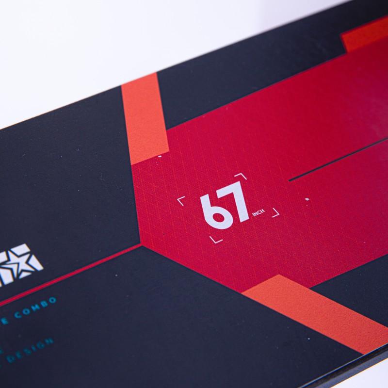 Jobe Jobe Allegre 67" Combo Waterski Pakket Rood