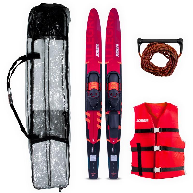 jobe Jobe Allegre 67" Combo Waterski Pakket Rood
