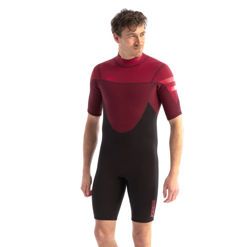 jobe Jobe Perth 3/2mm Shorty Wetsuit Heren Rood