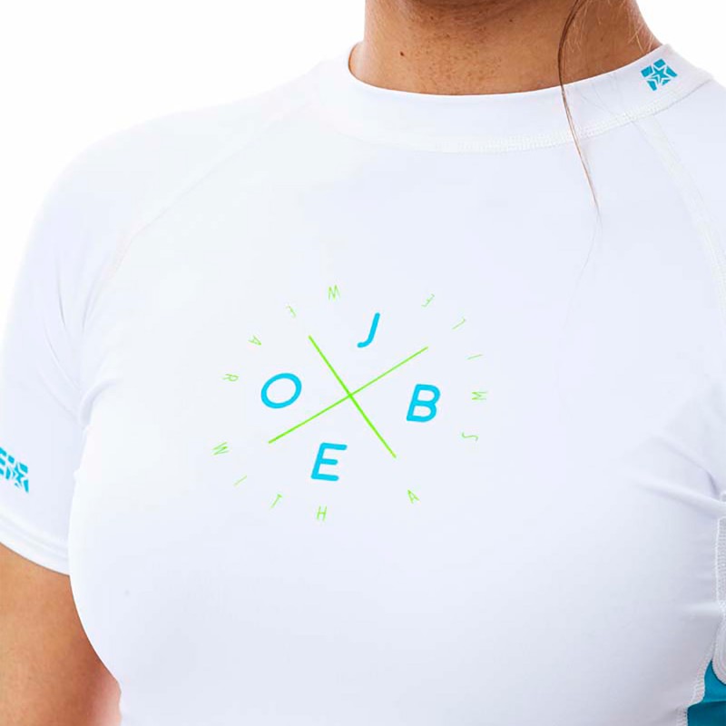 Jobe Jobe Rash Guard Dames Wit