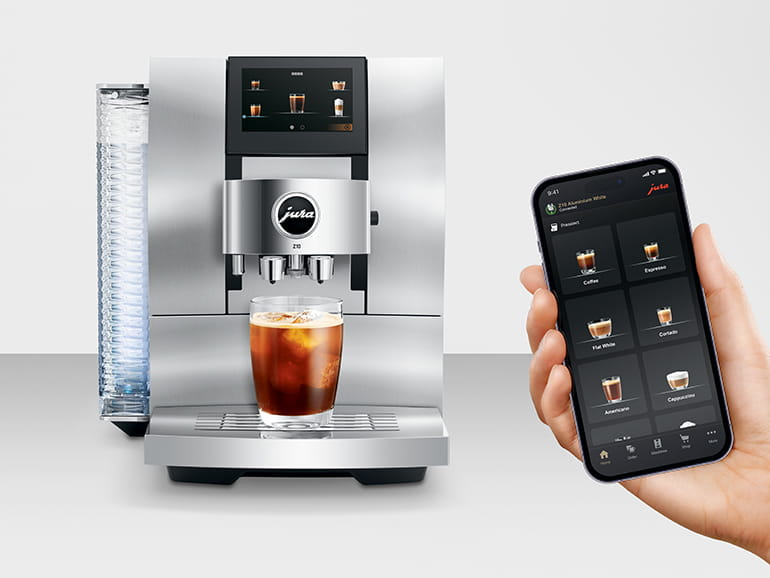 jura JURA Operating Experience (J.O.E.®) J.O.E.® zorgt voor de modernste bediening op uw smartphone