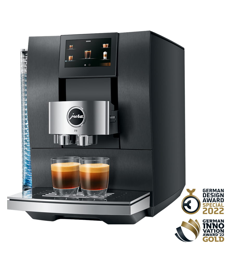jura Z10 Signature Line De baanbrekende Z10 met P.R.G. voor warme en Cold-Brew-koffiespecialiteiten