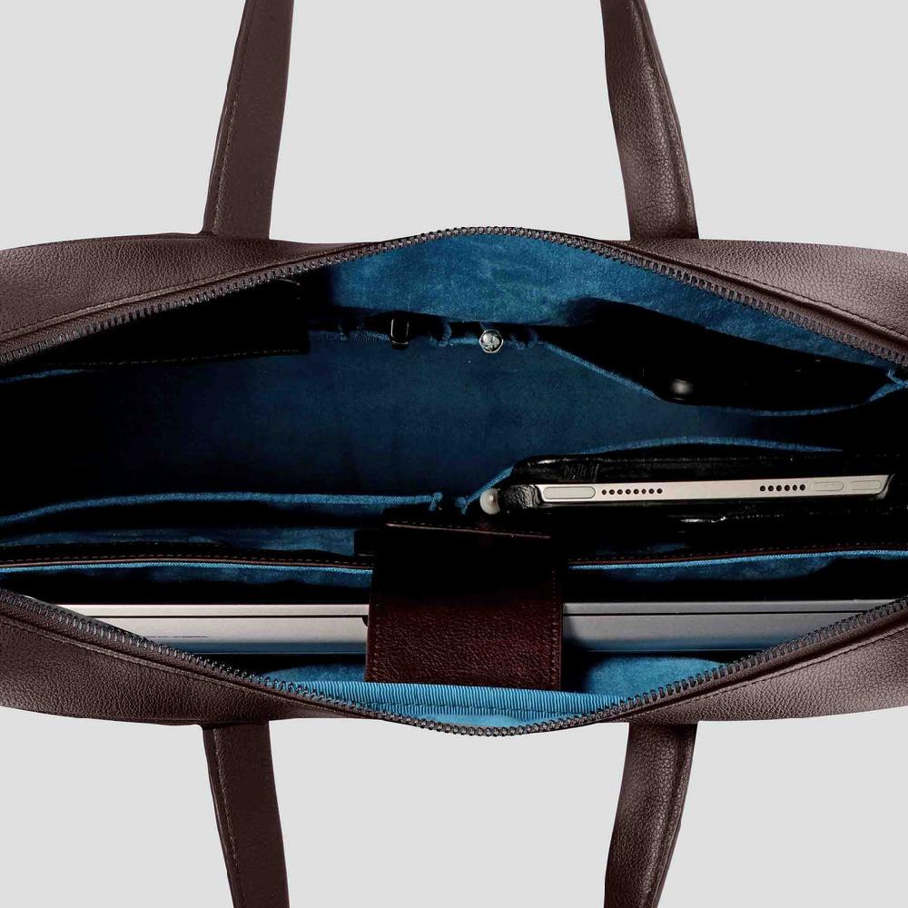 Kaai Bowler Voor Heren - Grain Chocolade Bruin - Reisversie