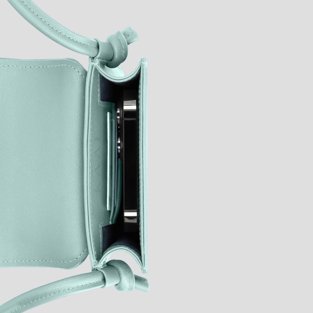 Kaai Arch Smartphone Pouch - Celadon Groen