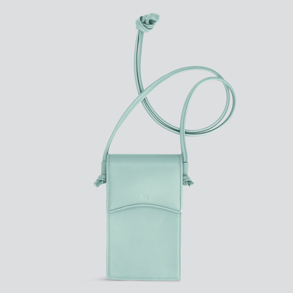 kaai Arch Smartphone Pouch - celadon groen