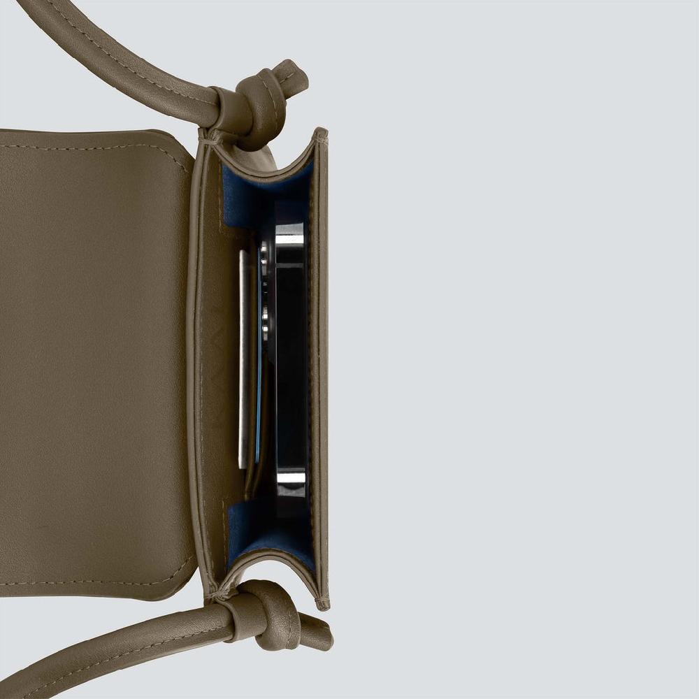 Kaai Arch Smartphone Pouch - Donker Kaki