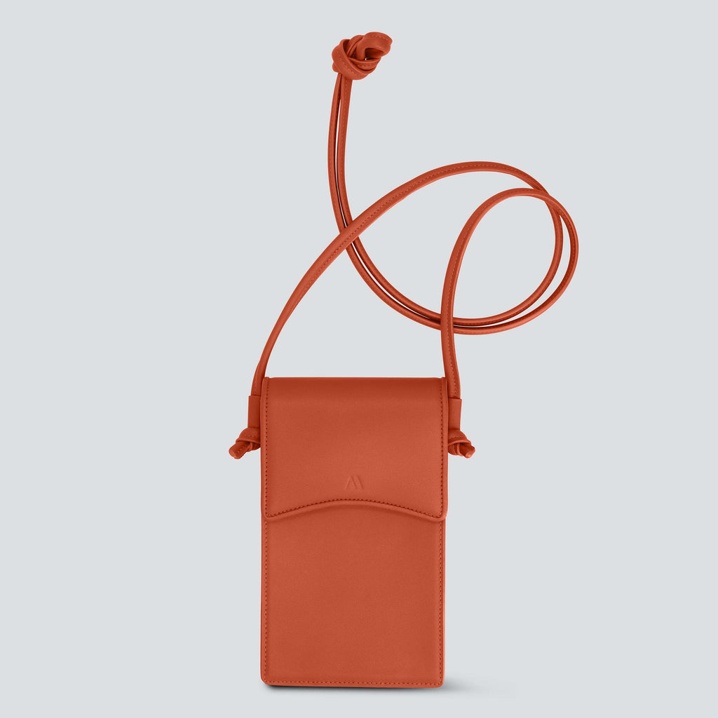 kaai Arch Smartphone Pouch - terracotta