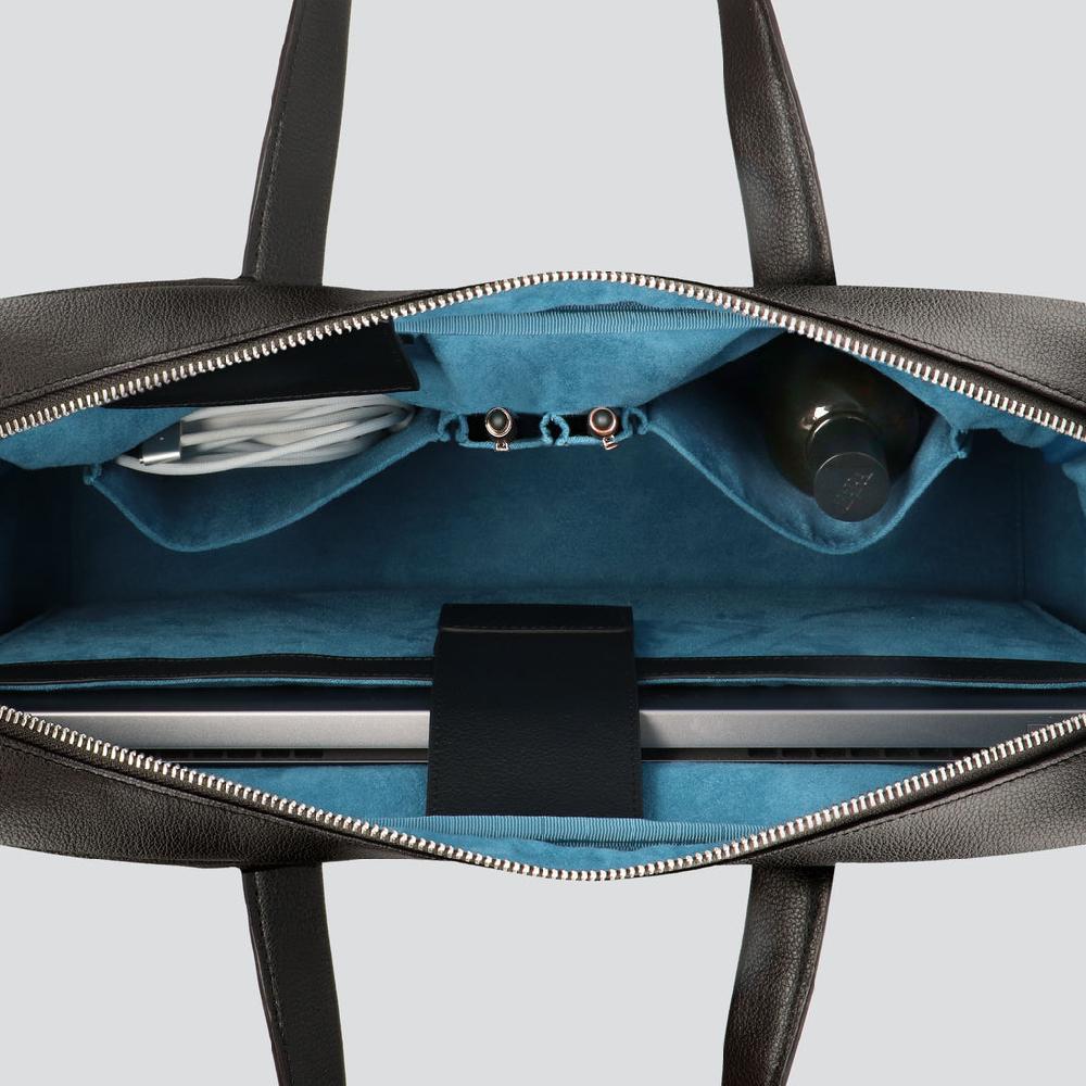 Kaai Bowler Voor Heren - Grain Zwart