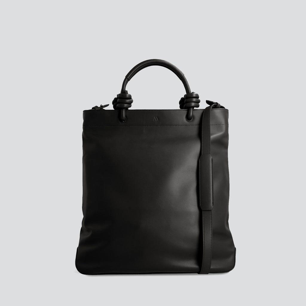 kaai Loop - nappa zwart