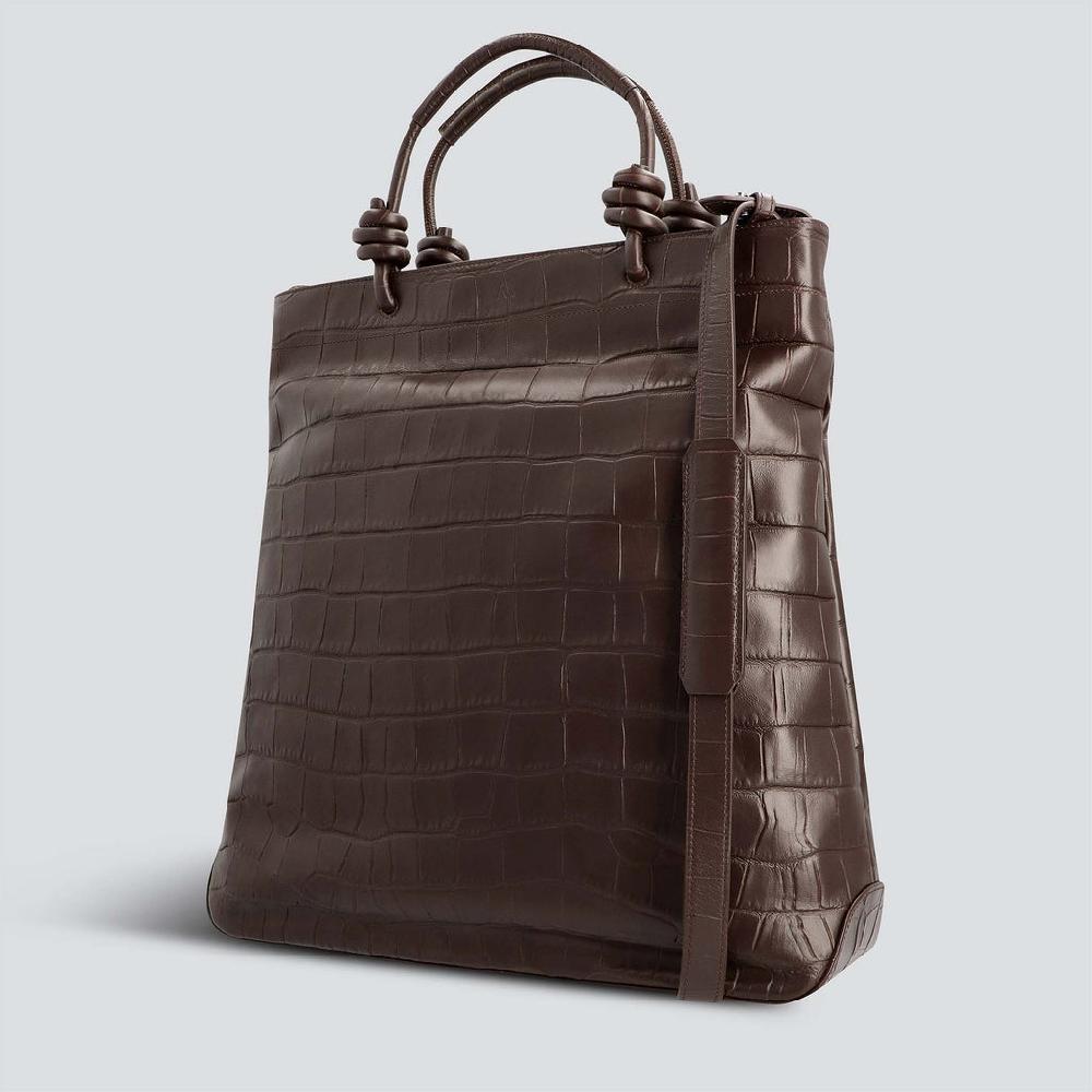 Kaai Loop - Zacht Croco Espresso