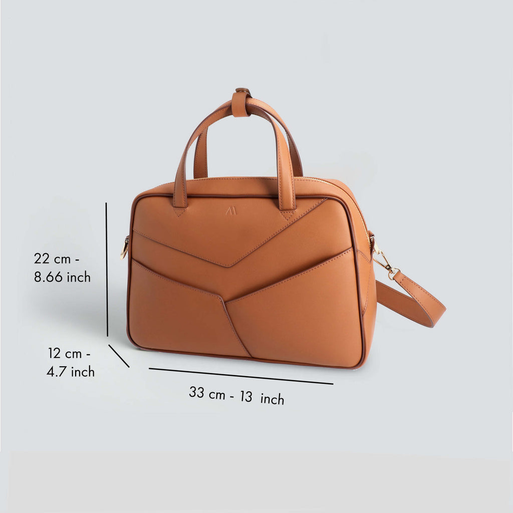 Kaai Midi Bowler - Cognac