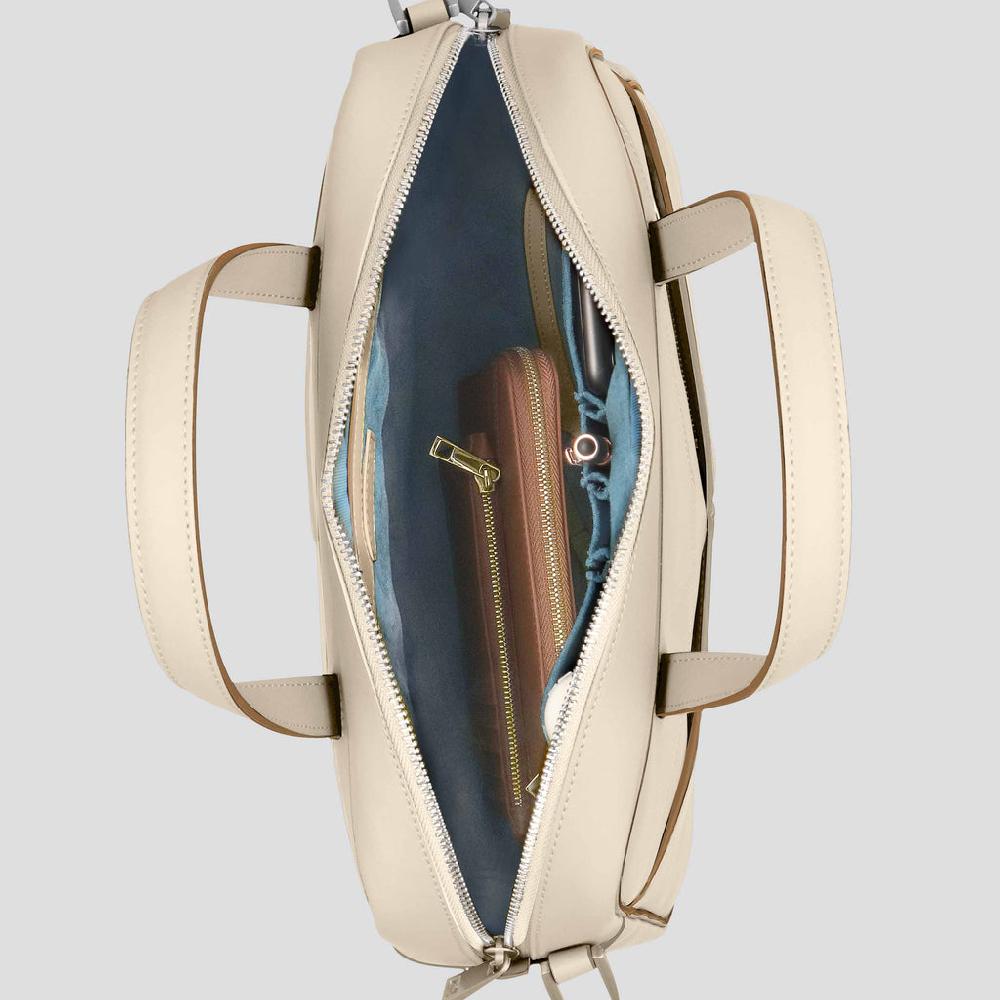 Kaai Midi Bowler - Ivoor Wit