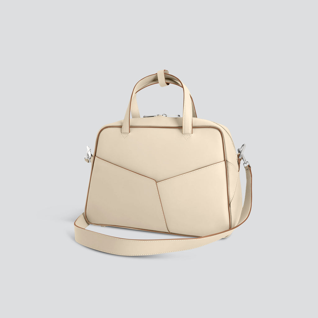 Kaai Midi Bowler - Ivoor Wit