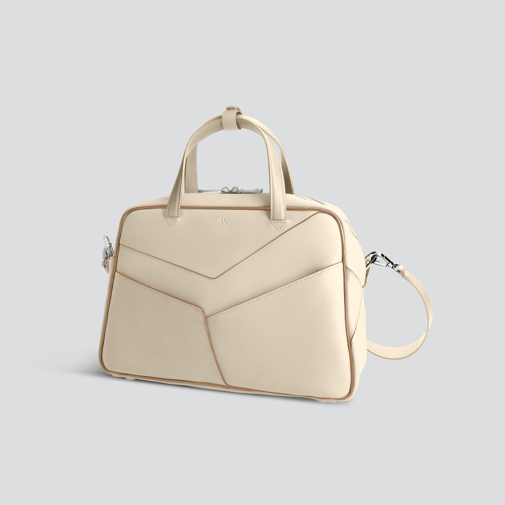 kaai Midi Bowler - ivoor wit