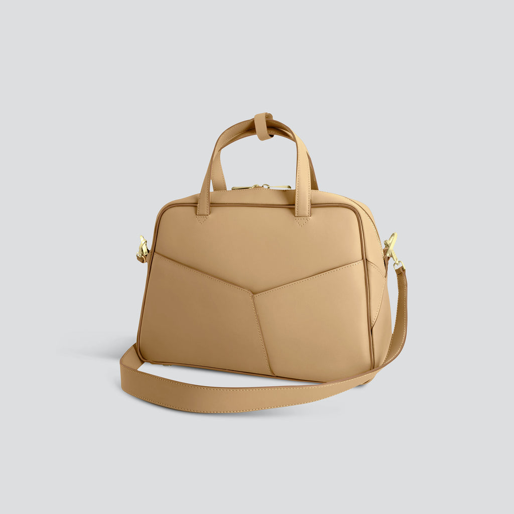 Kaai Midi Bowler - Licht Camel
