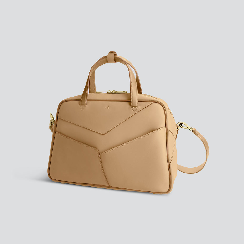 kaai Midi Bowler - licht camel