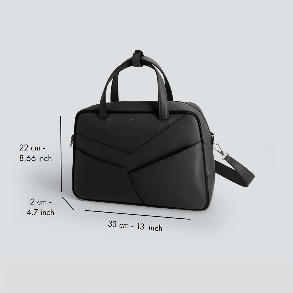 Kaai Midi Bowler - Zwart