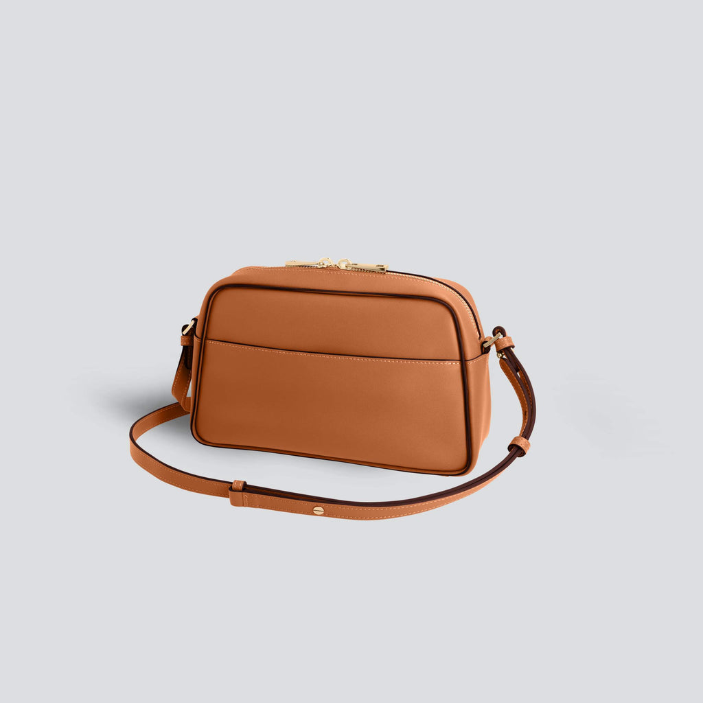 Kaai Mini Bowler - Cognac
