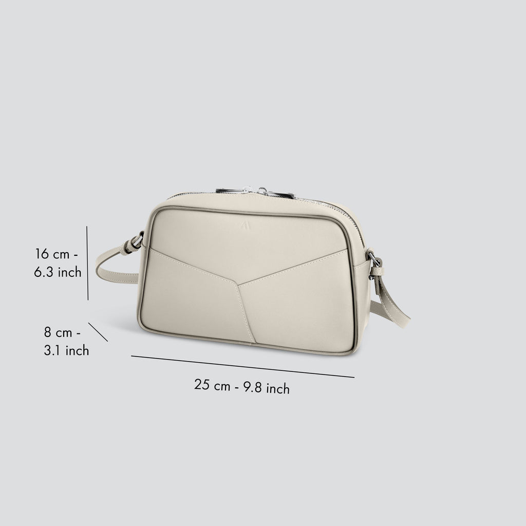 Kaai Mini Bowler - Krijtwit