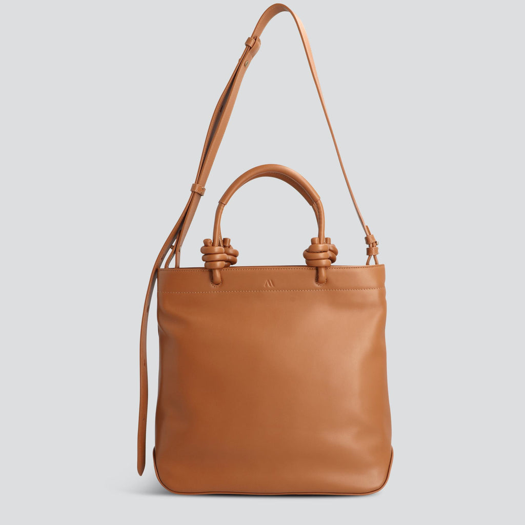 kaai Mini Loop - nappa cognac