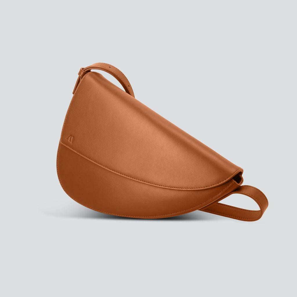 kaai Rebel Cross Body - zachte touch cognac