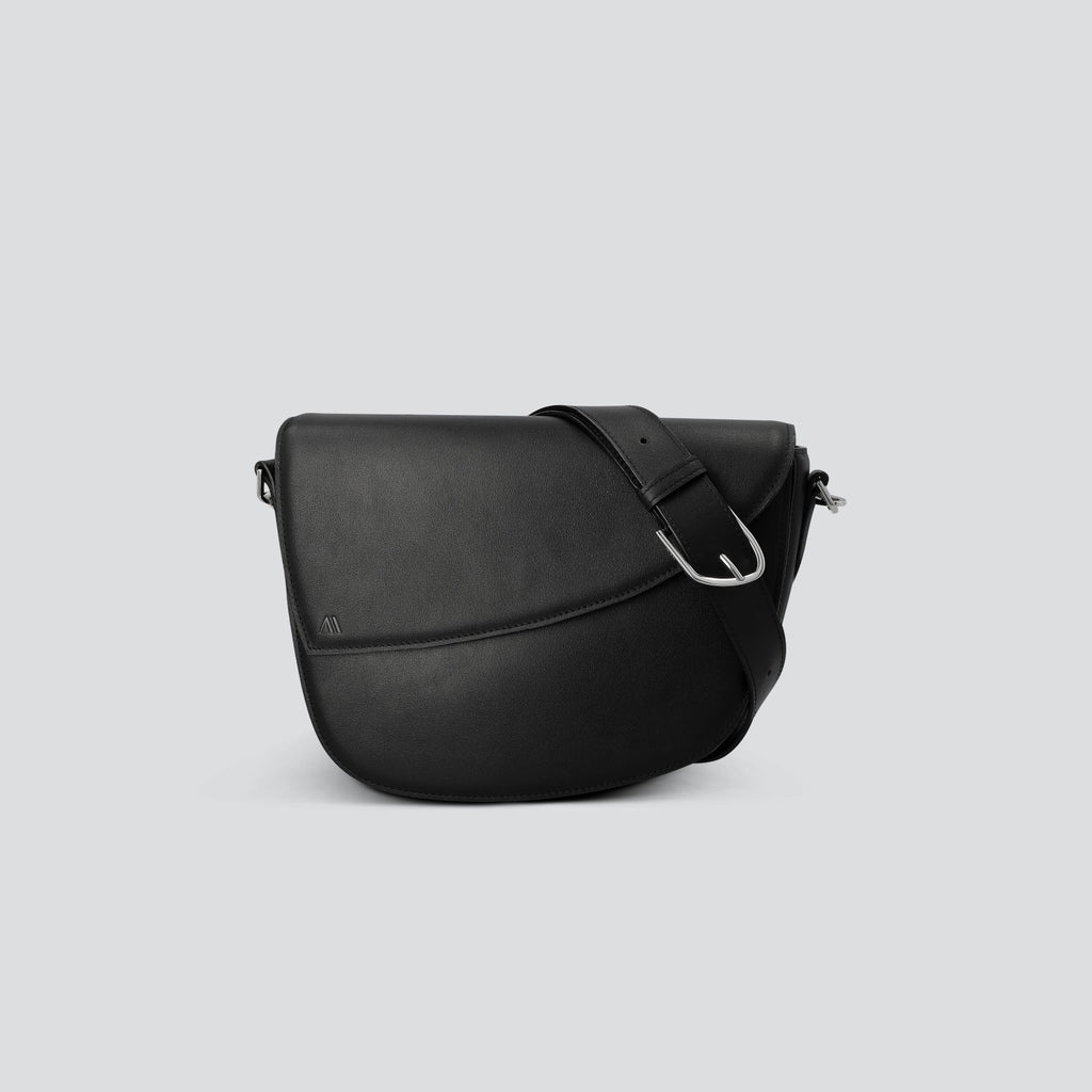 kaai Rebel Zadeltas - zachte touch zwart