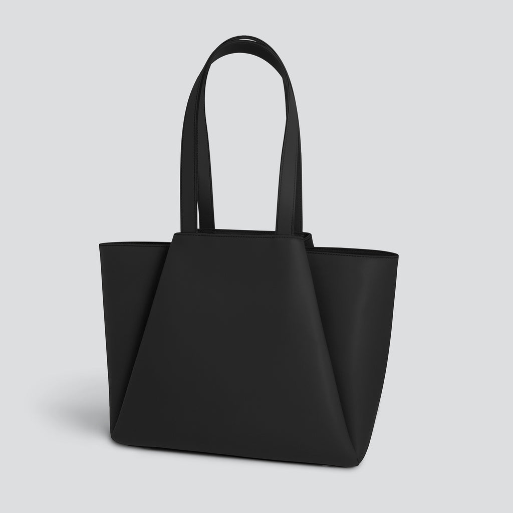 Kaai Vegan Midi Pyramid - Zwart