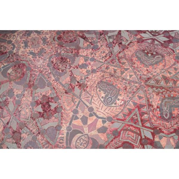 Kayori Kayori Chana - Dekbedovertrek - Katoensatijn - Paars