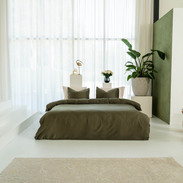 Kayori Kayori - Daiki - DBO - Tencel© - 260/200-220 - Donkergroen