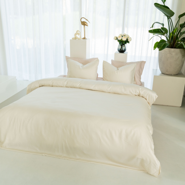 Kayori Kayori Dekbedovertrek Daiki Tencel© - Offwhite