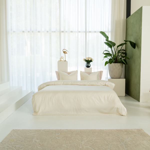 Kayori Kayori Dekbedovertrek Daiki Tencel© - Offwhite