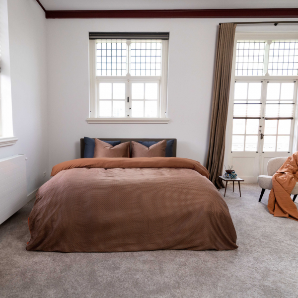 kayori Kayori dekbedovertrek Fusu Katoensatijn - Terra