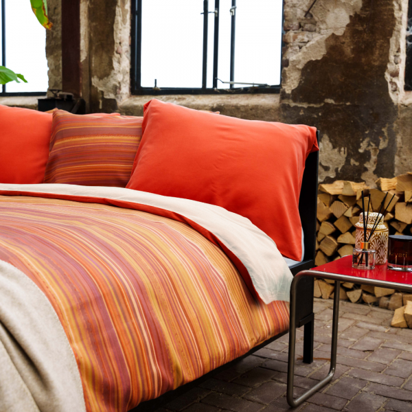 Kayori Kayori Dekbedovertrek Goko Katoensatijn - Rood