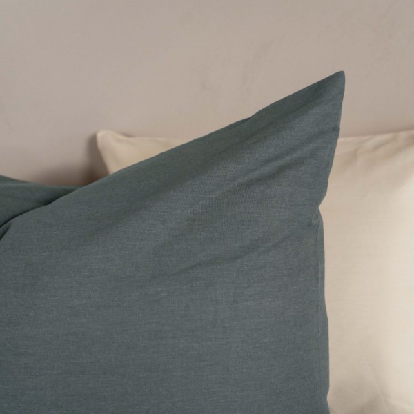 Kayori Kayori Dekbedovertrek Kai Washed Katoen - Antracite