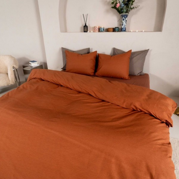Kayori Kayori Dekbedovertrek Kai Washed Katoen - Caramel