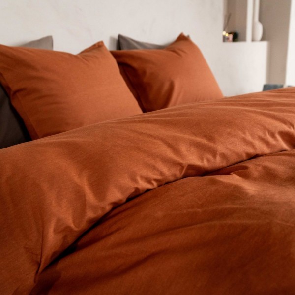 Kayori Kayori Dekbedovertrek Kai Washed Katoen - Caramel