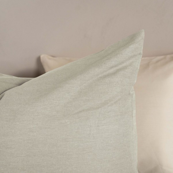 Kayori Kayori Dekbedovertrek Kai Washed Katoen - Zand