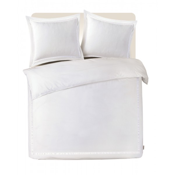 Kayori Kayori Dekbedovertrek Katoenperkal Yamato - Wit