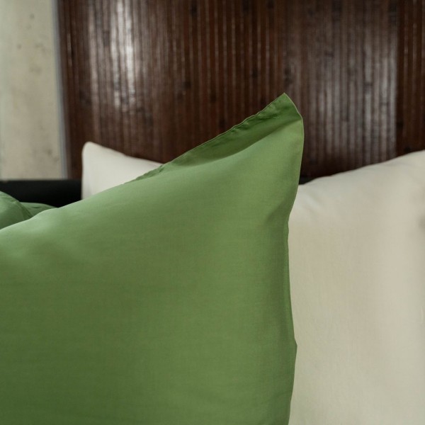 Kayori Kayori Dekbedovertrek Kiyo Tencel© - Donkergroen