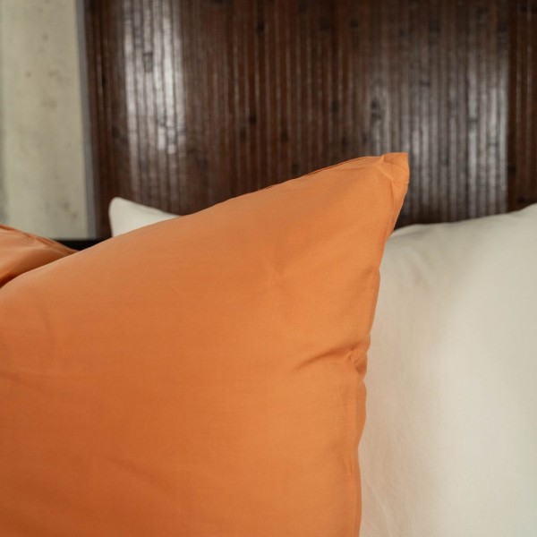 Kayori Kayori Dekbedovertrek Kiyo Tencel© - Terracotta