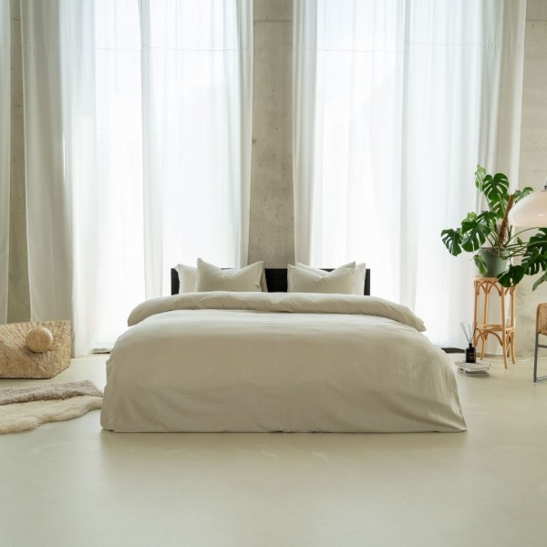 kayori Kayori dekbedovertrek Naka Katoen - Saliegroen