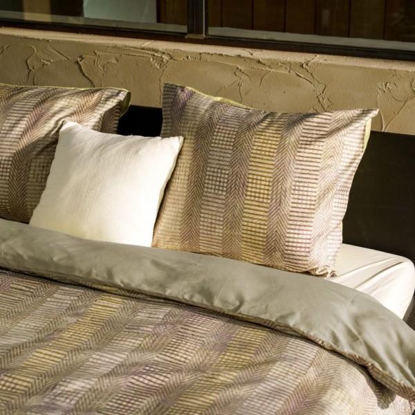 Kayori Kayori Dekbedovertrek Nezu Katoensatijn - Groen