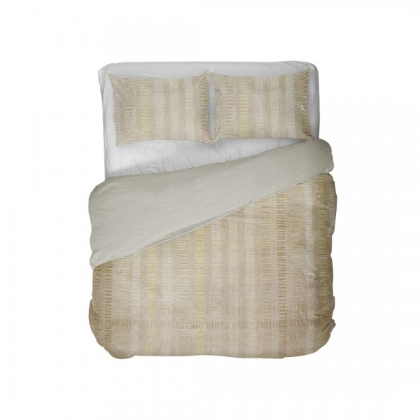 kayori Kayori dekbedovertrek Nezu Katoensatijn - Zand