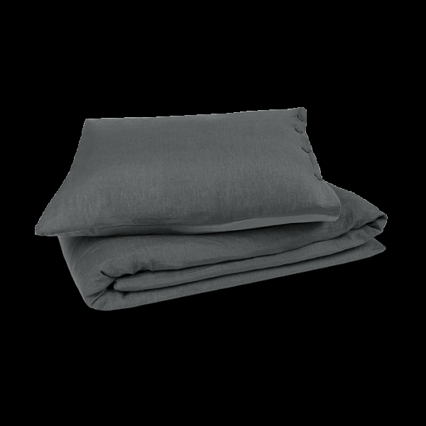 kayori Kayori Dekbedovertrek Nikko Linnen - Antracite