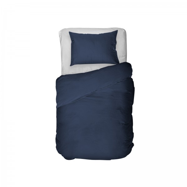 kayori Kayori dekbedovertrek Saya Katoensatijn - Navy