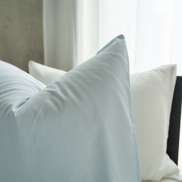 Kayori Kayori Dekbedovertrek Senju Katoensatijn - Lichtblauw