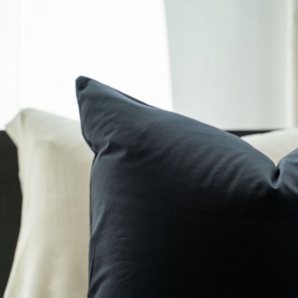 Kayori Kayori Dekbedovertrek Senju Katoensatijn - Navy