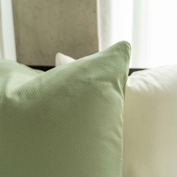 Kayori Kayori Dekbedovertrek Watari Linnen - Olijfgroen